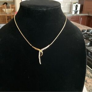 Elegant Gold and Silver Necklace